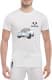 Футболка чоловіча Globuspioner класична SsangYong Car біла принт спереду