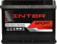 Аккумулятор Inter 6 CT-60-L Sport 4820219073925