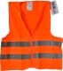 Жилет светоотражающий Vorel оранжевый