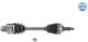 7144980050 Meyle Полуось для Ford Mondeo