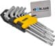 Набор ключей TORX MasterTool 750960 T10-T50 9 шт