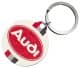 Брелок Nostalgic art з логотипом Audi білий + червоний 48039