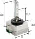 Автолампа Behr Hella Standard D3S PK32d-5 35 W прозора 8GS009028311