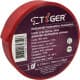 Изолента Tiger 50882 красный ПВХ 19x18288 мм