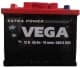 Аккумулятор VEGA 6 CT-45-R Econom V45036013