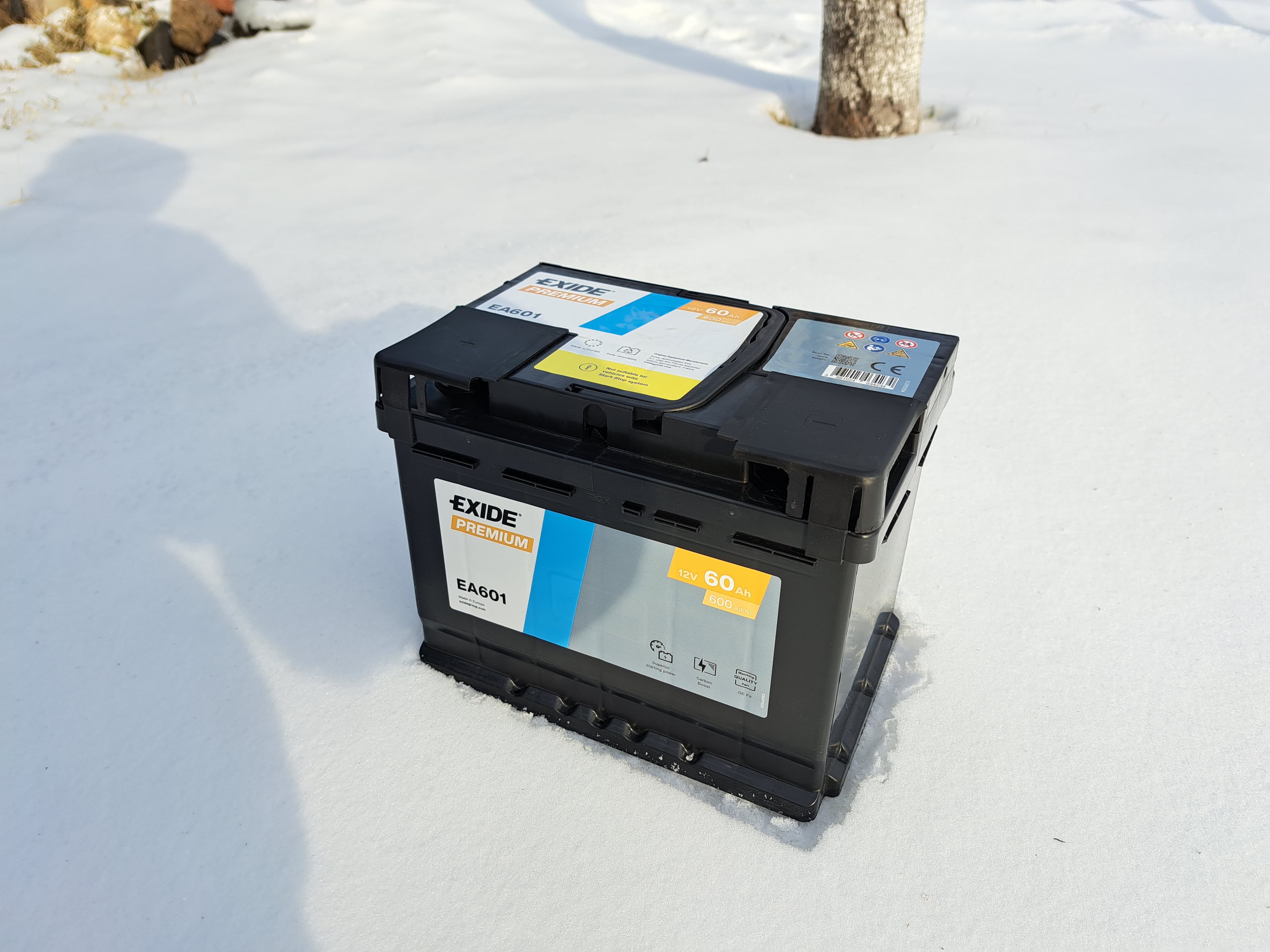 Аккумулятор Exide 6 CT-60-L Premium EA601