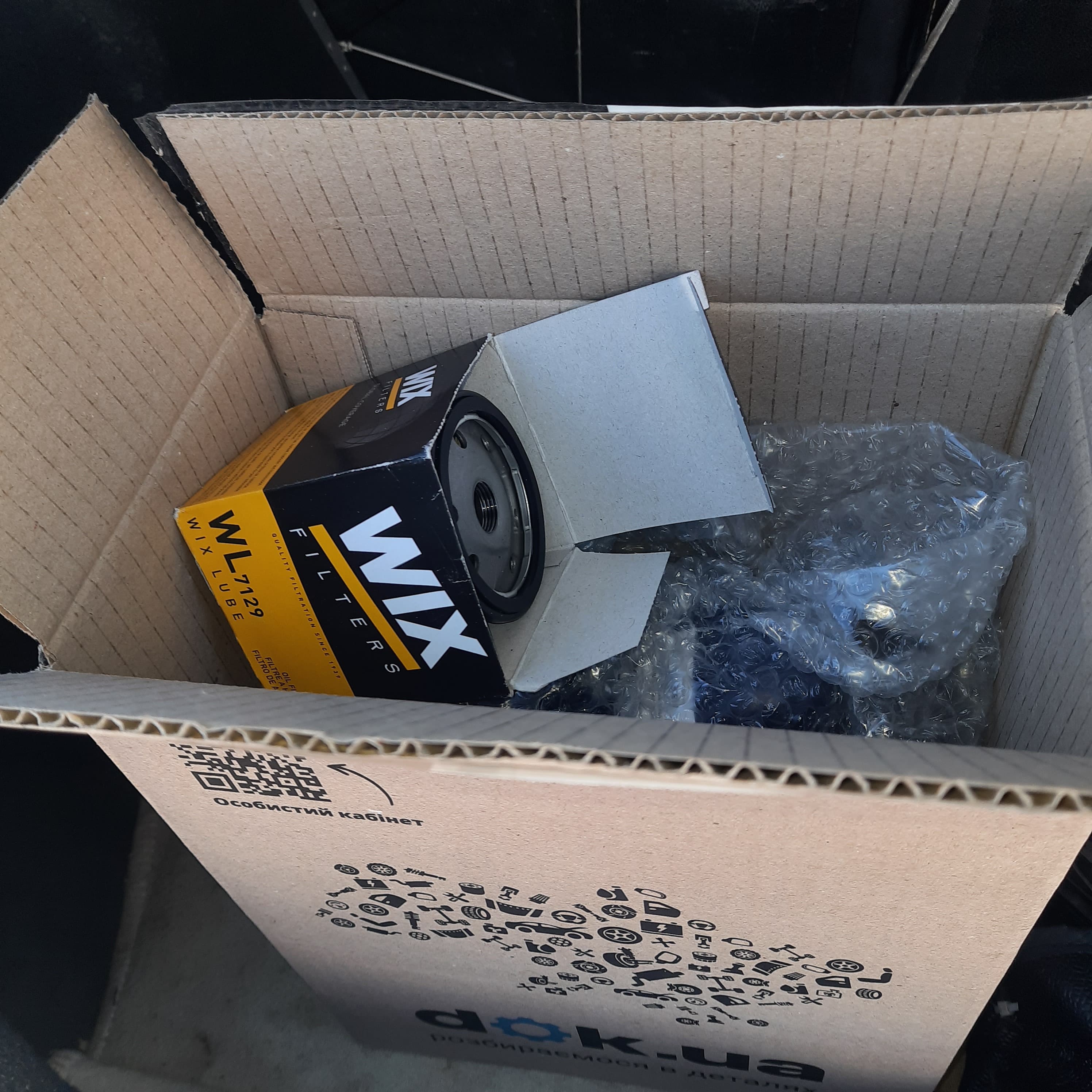 WL7129 WIX Filters Масляный фильтр