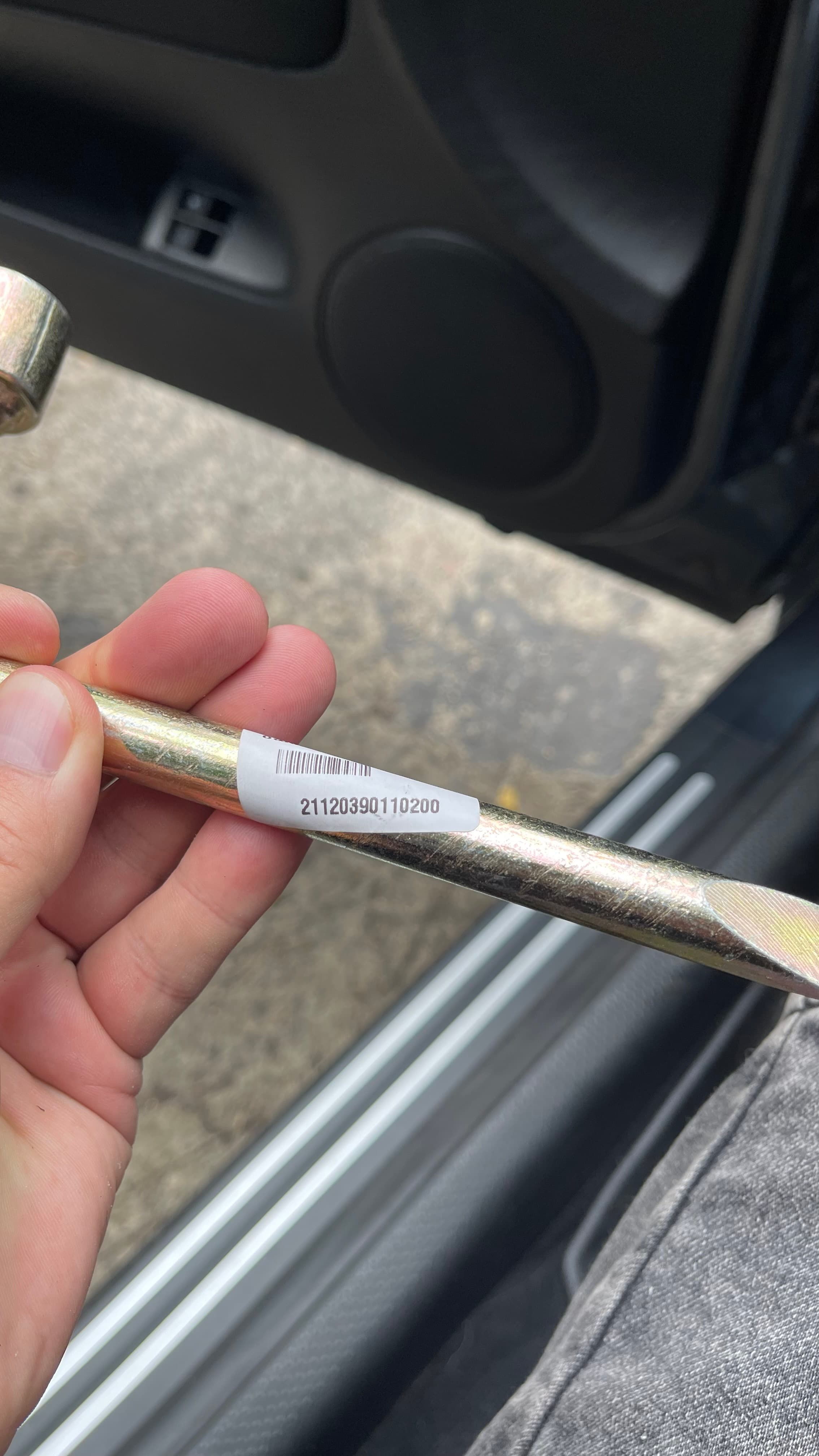 Ключ балонный БелЗАН 21120390110200 L-образный 17 мм