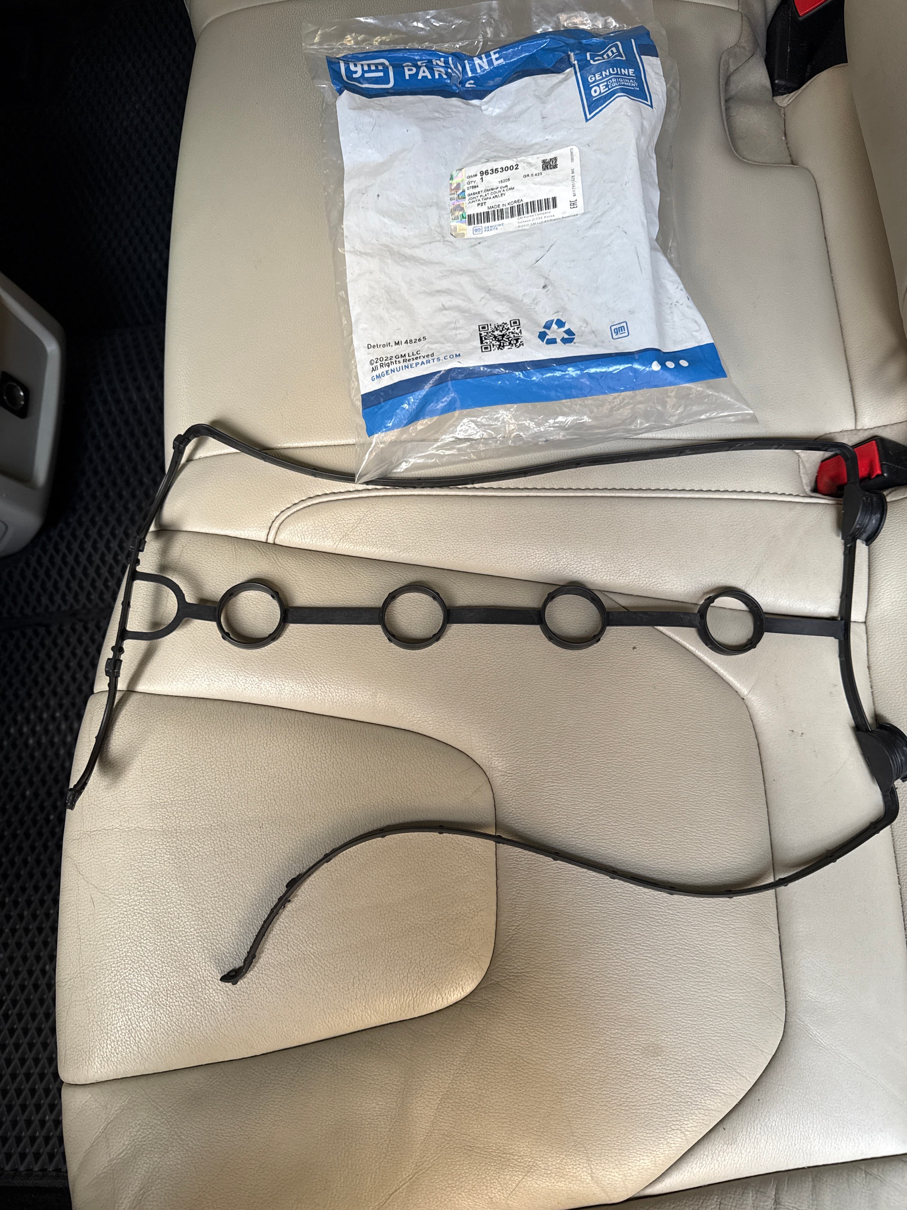 96353002 General Motors Прокладка клапанної кришки