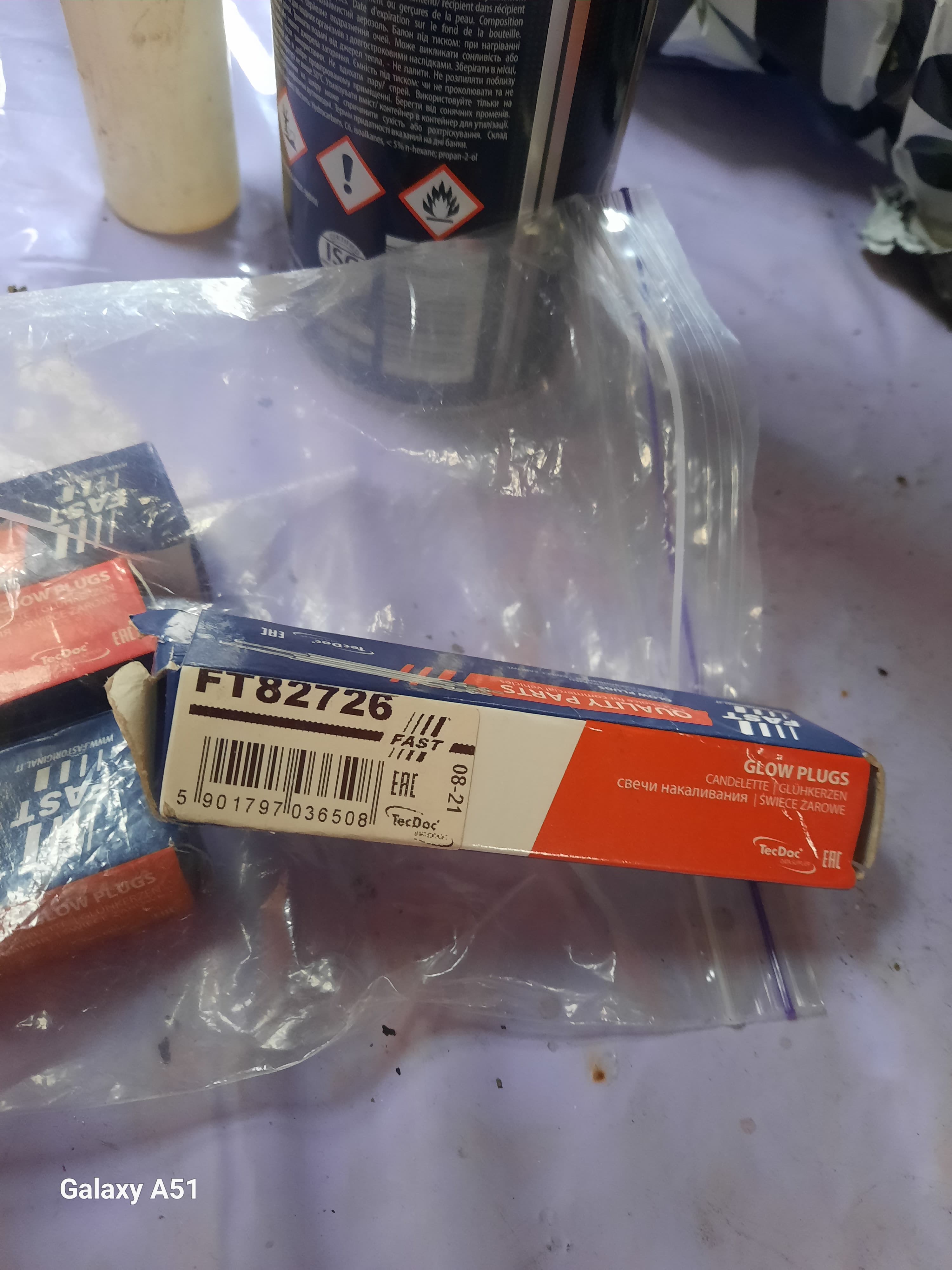 FT82726 Fast Свеча накала