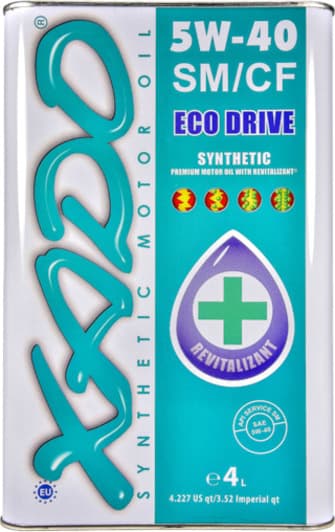 Xado Atomic SM/CF 5W-40 (4 л) моторна олива
