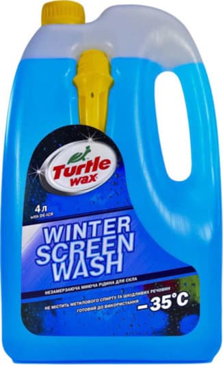Омыватель стекла Turtle Wax Liquid Fire зимний -35°С (4 л)