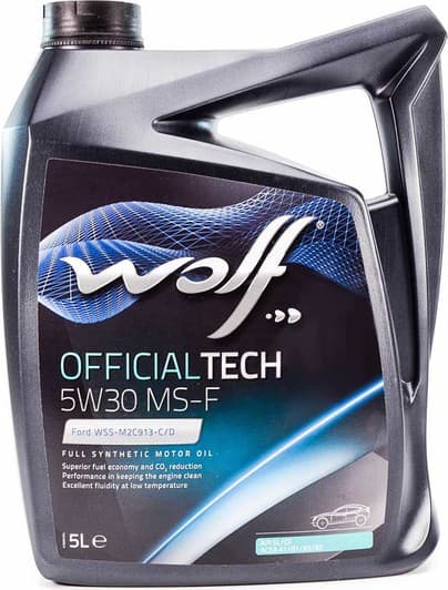 Wolf Officialtech MS-F 5W-30 (5 л) моторное масло
