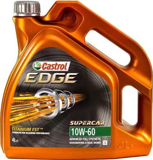 Castrol EDGE Supercar 10W-60 (4 л) моторна олива