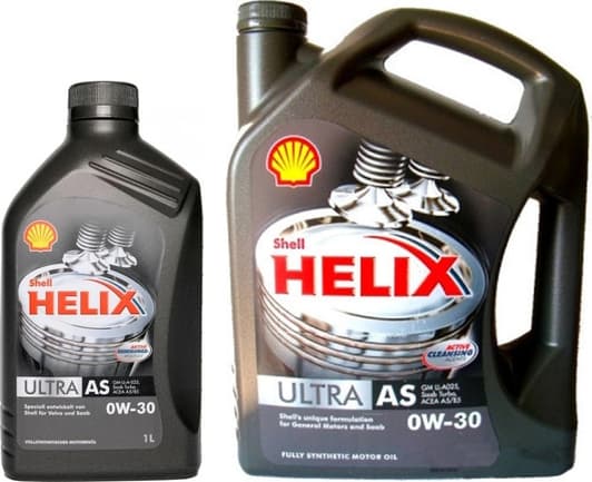 Shell Helix Ultra AS 0W-30 моторное масло