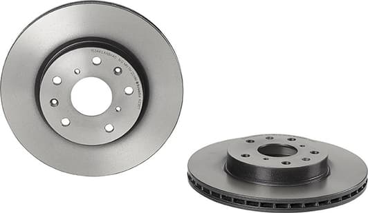 09.A296.11 Brembo Тормозной диск