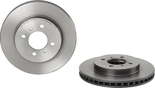 09.A116.11 Brembo Тормозной диск