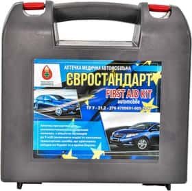 Аптечка автомобильная Winso DIN 13164 (Евростандарт) в жестком чехле 000168 Аптечка автомобильная Winso DIN 13164 (Евростандарт) в жестком чехле 000168