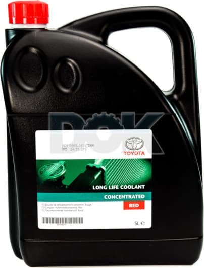 Toyota Long Life Coolant G12 красный 5 л (0888980014) концентрат антифриза