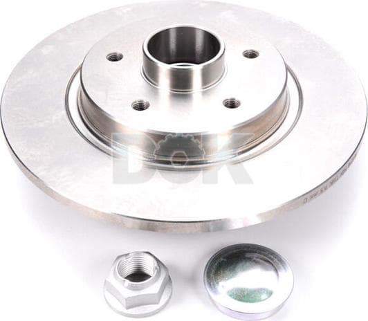 R1033PCA LPR Гальмівний диск для Renault Kangoo