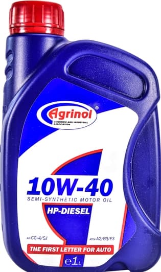 Agrinol HP-Diesel 10W-40 (1 л) моторное масло