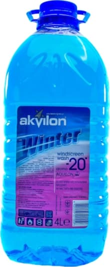 Омыватель стекла Akvilon "Райдуга" зимний -20°С Aquilon (4 л)