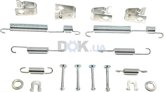 D3971A Autofren Seinsa Монтажный комплект барабанных тормозных колодок