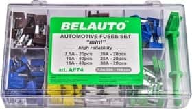 Набор предохранителей с экстрактором BELAUTO ap74 FN 160 шт. Набор предохранителей с экстрактором BELAUTO ap74 FN 160 шт.