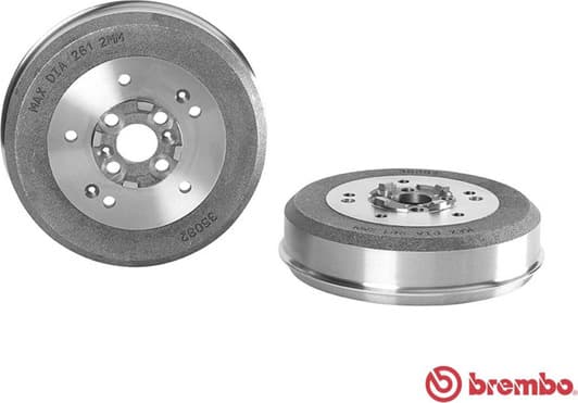 14.C016.10 Brembo Гальмівний барабан