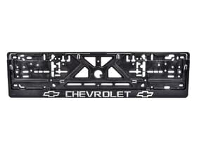 Рамка номерного знака Carlife NH35 колір чорний на Chevrolet Рамка номерного знака Carlife NH35 колір чорний на Chevrolet
