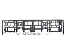 Рамка номерного знака Carlife NH270 колір чорний на Chevrolet Рамка номерного знака Carlife NH270 колір чорний на Chevrolet