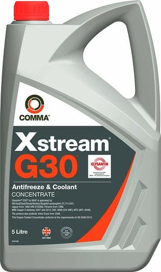 Comma Xstream G30 G12+ фиолетовый 5 л (XSR5L) концентрат антифриза