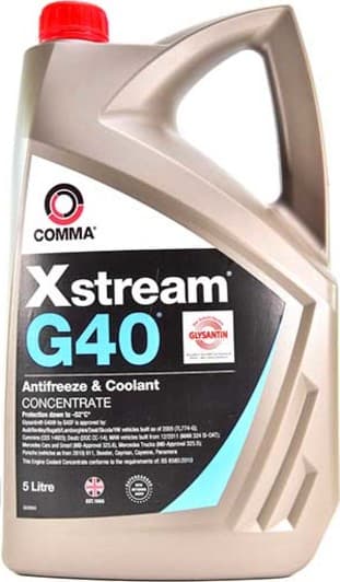 Comma Xstream G40 G12++ фіалковий 5 л (XSG405L) концентрат антифризу