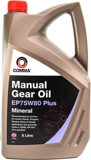 Comma EP75W80 Plus GL-3 / 4 75W-80 (5 л) трансмиссионное масло