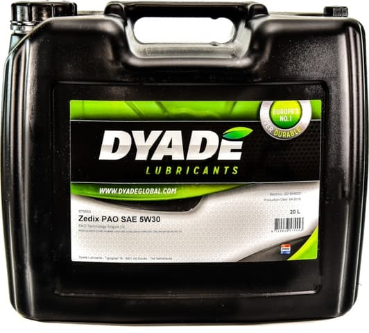 DYADE Zedix PAO 5W-30 (20 л) моторное масло