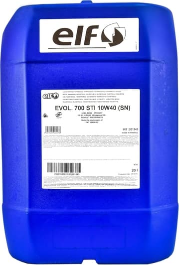 Elf Evolution 700 STI 10W-40 (20 л) моторное масло