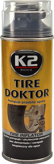 K2 Tire Doctor герметик белый (400 г)