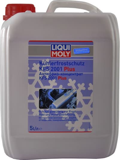 Liqui Moly KFS 2001 Plus G12+ красный 5 л (8841) концентрат антифриза