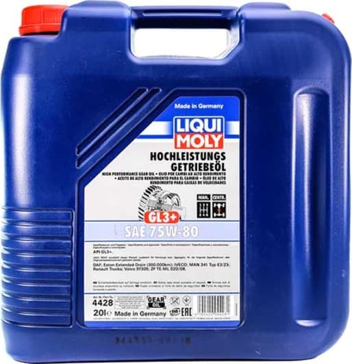 Трансмиссионное масло Liqui Moly GL-3+ 75W-80 синтетическое
