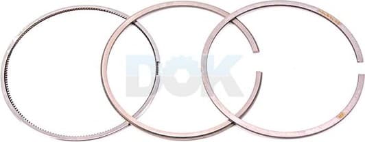 033 16 N1 Mahle Комплект поршневых колец