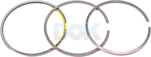 002 08 N0 Mahle Комплект поршневых колец