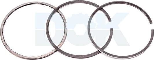 021 82 N2 Mahle Комплект поршневих кілець