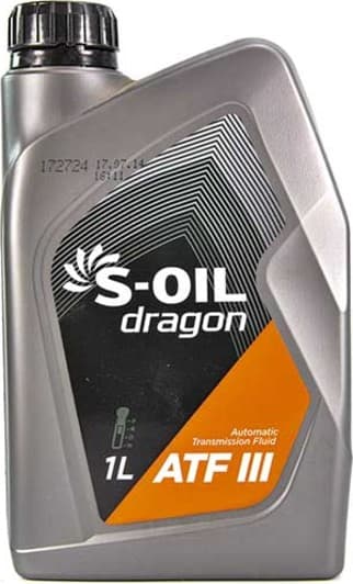 S-Oil DRAGON ATF III трансмиссионное масло