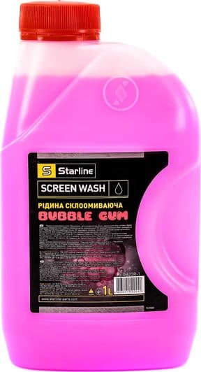 Омивач скла Starline літній bubble gum (1 л)