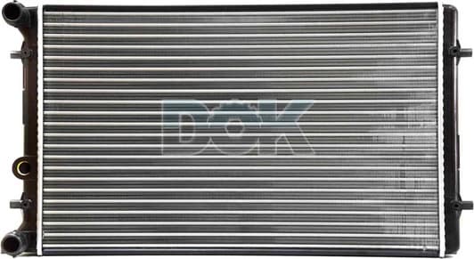 D7W001TT Thermotec Радиатор охлаждения двигателя