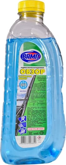 Омыватель стекла VAMP Обзор зимний -20°С лимон (1 л)