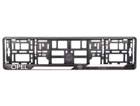 Рамка номерного знака Winso 000161 цвет черный на Opel Рамка номерного знака Winso 000161 цвет черный на Opel