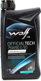 Трансмісійна олива Wolf Officialtech G50 GL-4+ 75W-90 синтетична Трансмісійна олива Wolf Officialtech G50 GL-4+ 75W-90 синтетична