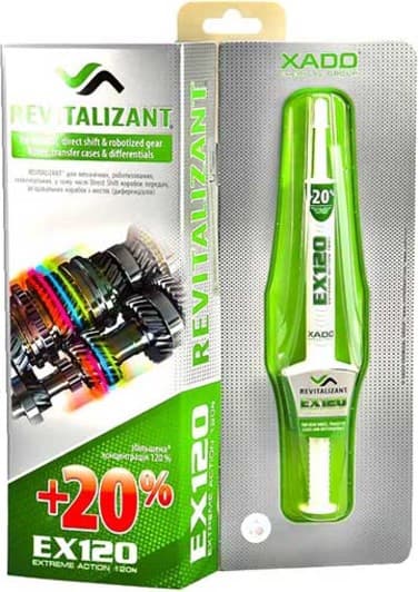 Xado Revitalizant EX120 для КПП и редукторов (блистер), 8 мл (xa10030) присадка