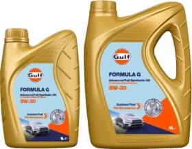 Моторна олива Gulf Formula G 5W-30 синтетична Моторна олива Gulf Formula G 5W-30 синтетична